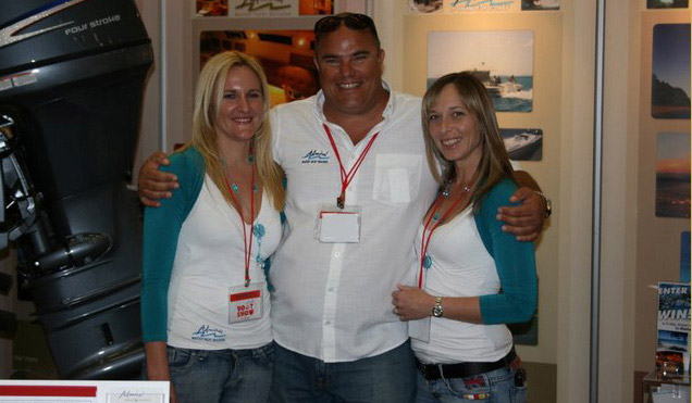 Admiral Yachts Crew at the Cape Town Boat Show