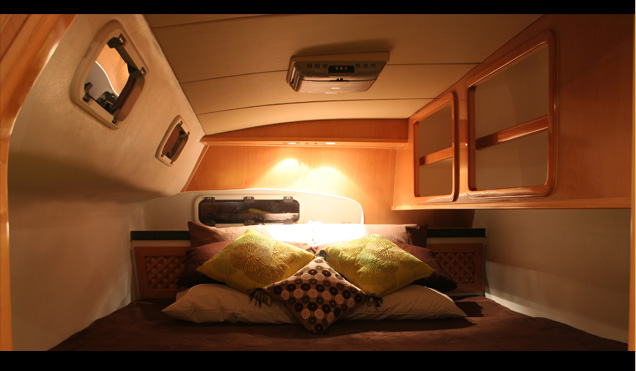 catamaran interior